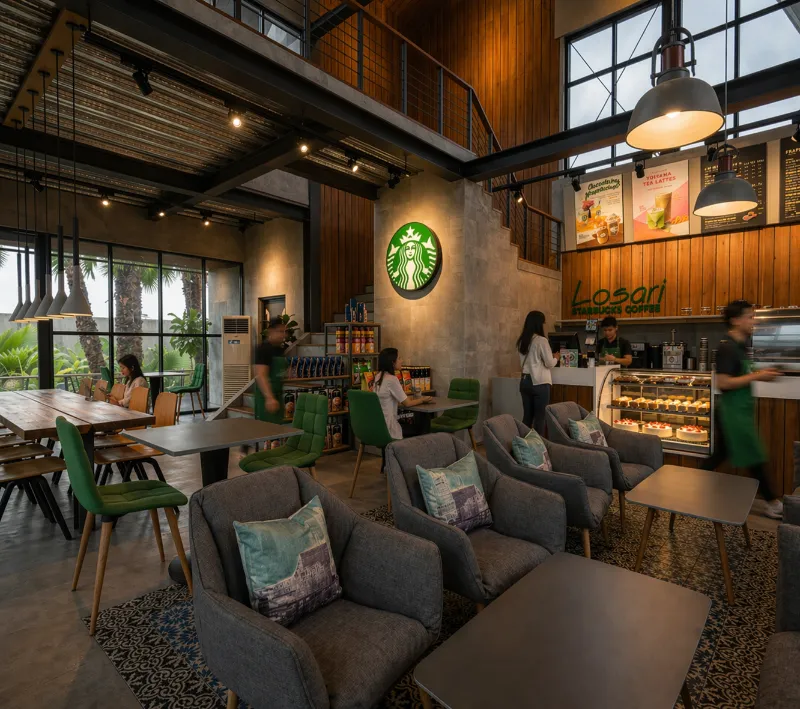 Starbucks Losari Interior