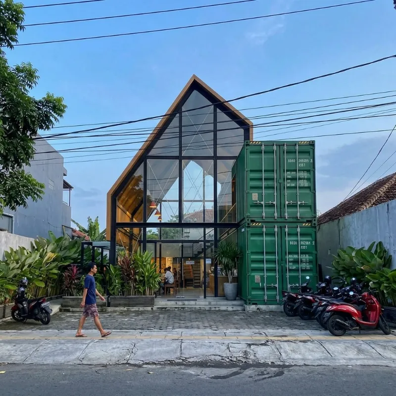 Green Container Coffee, Jogja