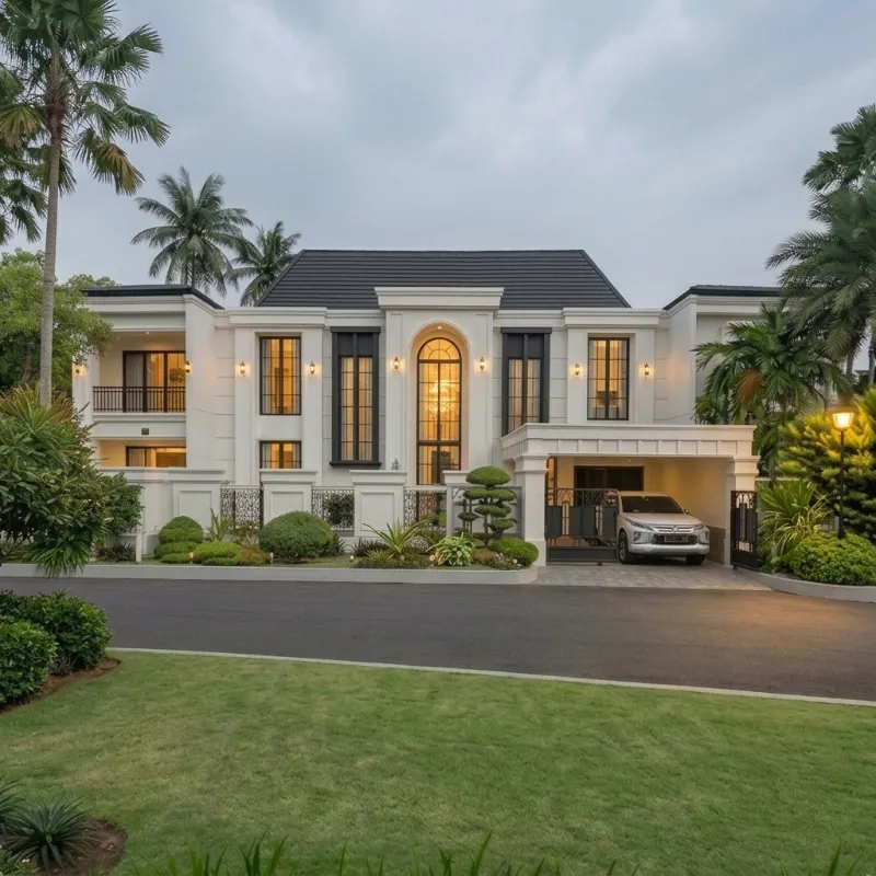 Rumah British Style, Jakarta
