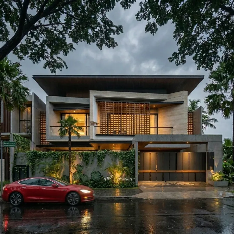 Rumah Tropis Kontemporer, Denpasar