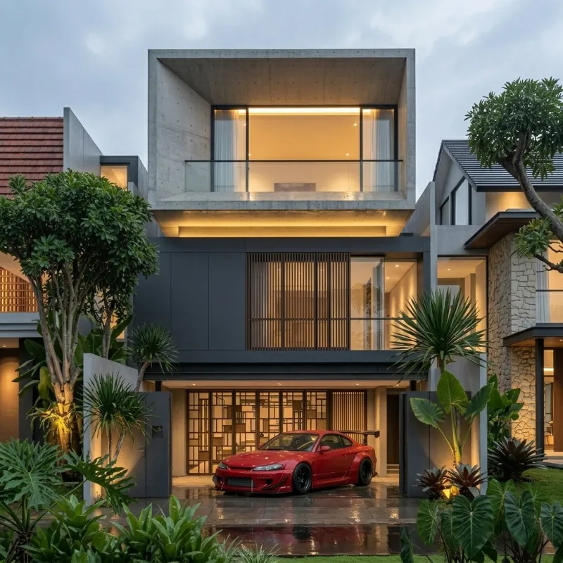 Rumah Japan Minimalist, Tangerang