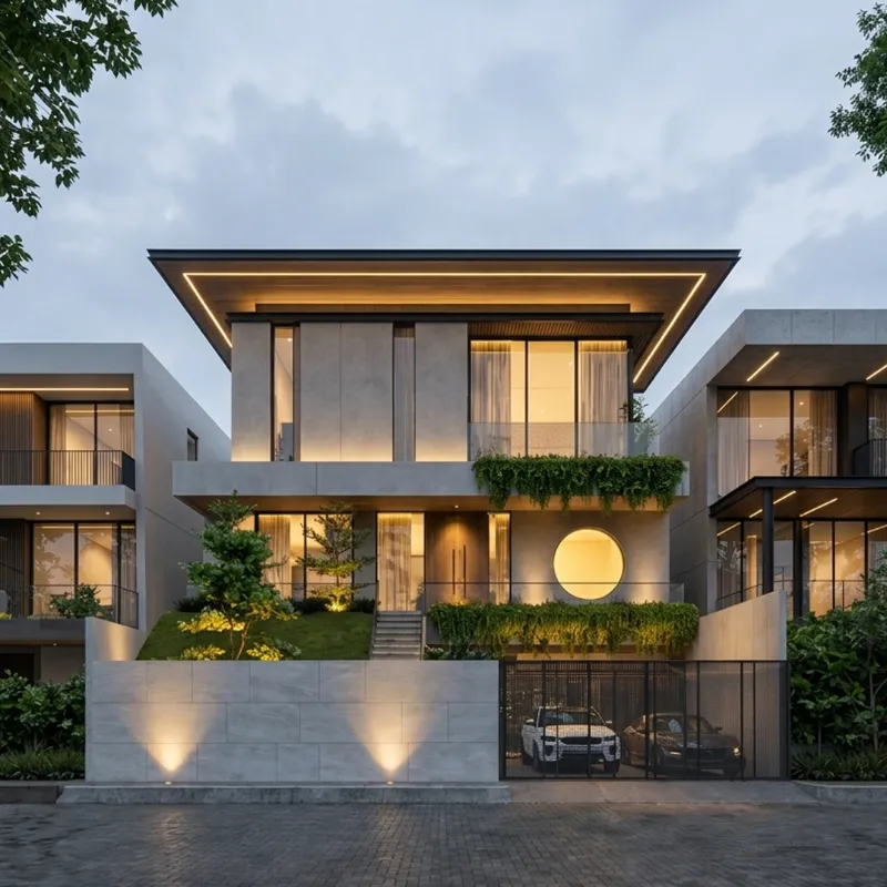 Rumah Modern Kontemporer, Jakarta